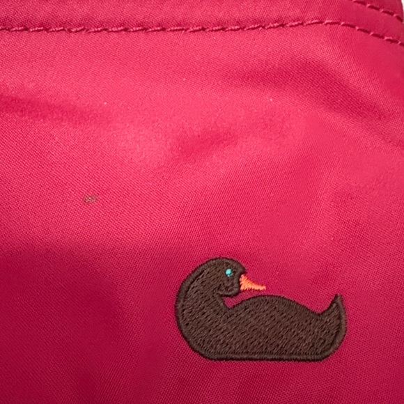 Dooney & Bourke Red and Brown Crossbody Bag - Picture 5 of 6